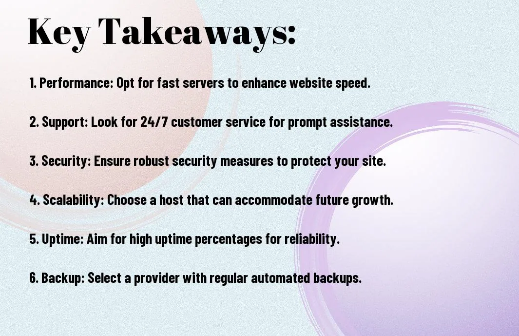 The Importance Of Choosing The Right WordPress Hosting Provider 1 choosing the right wordpress hosting provider qrs
