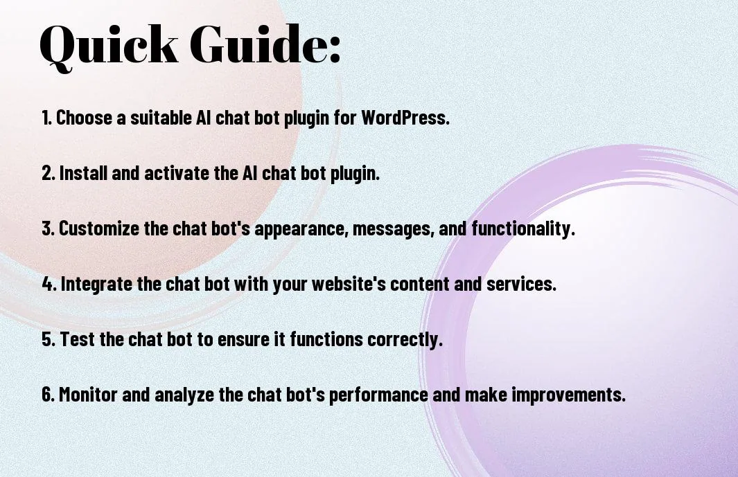 implementing ai chat bots on wordpress blz