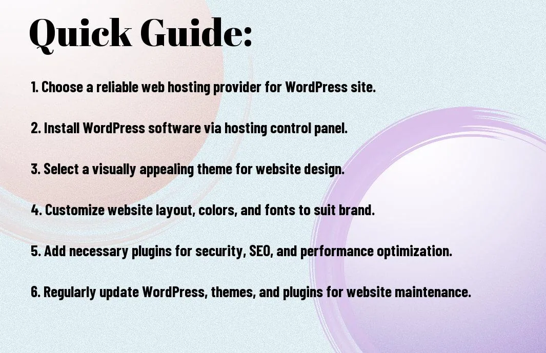 setting up a wordpress website beginners guide fvj