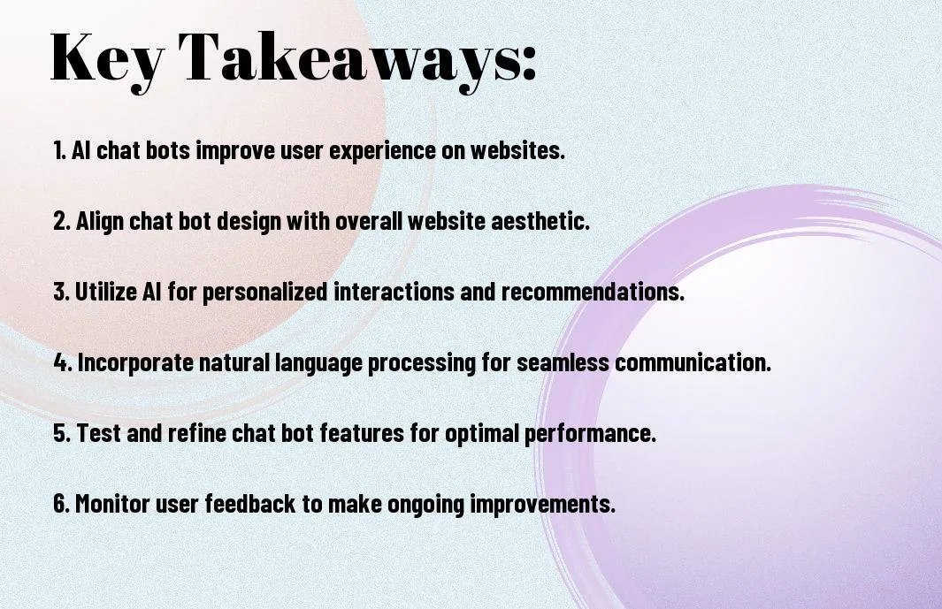 website design and ai chat bot synergy qyp