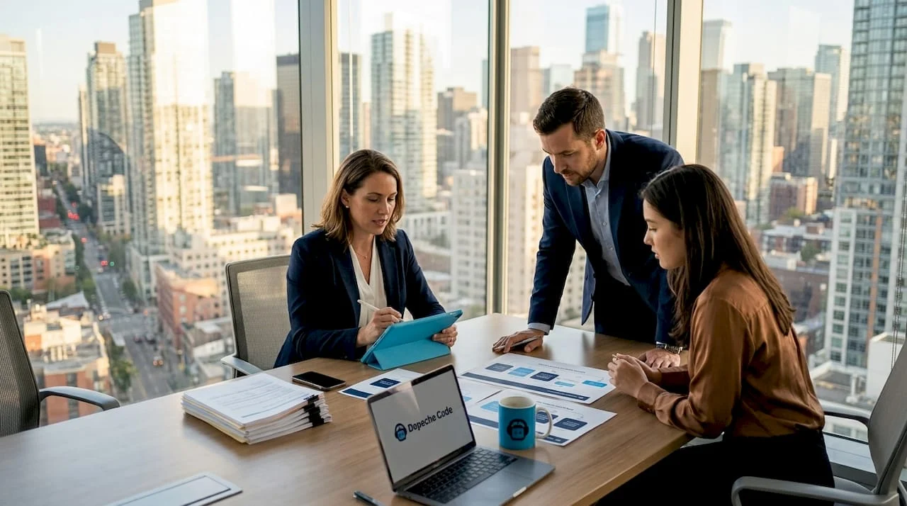 business team planning content management process