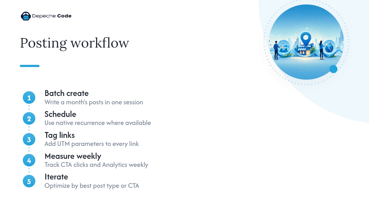 How Depeche Code Approaches Posting for Local Clients — overview diagram