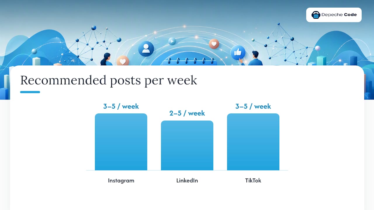 How Often Should You Post on Social Media by Platform? — overview diagram