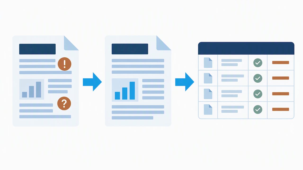 Topic Clusters for SEO: Build Hubs for AI Search With Clear Links 1 Page cards moving through a content refresh cycle